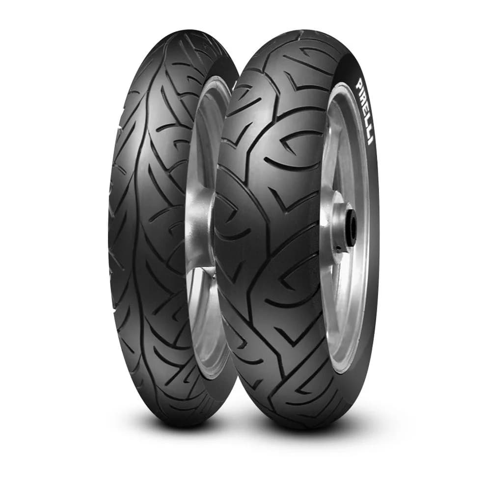 Par Pneu Pirelli Sport Demon 110/70-17 + 140/70-17  Cb300 Twister Fazer