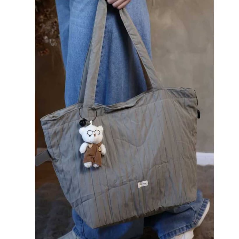 Bolsa Feminina Grande Universitária Academia Bolsa Fofa Shopper Bag Casual De Ombro