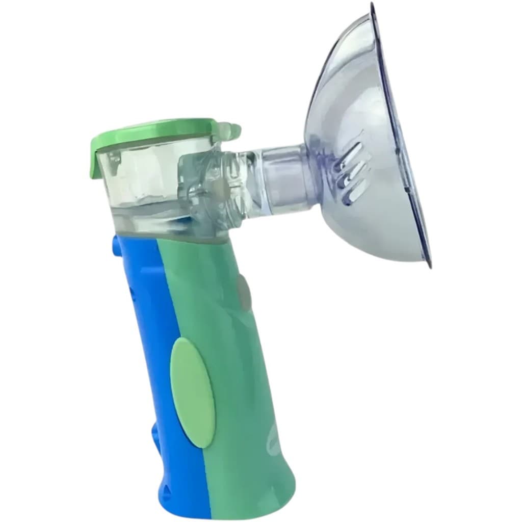 Inalador Ultrassônico Sem Fio Medicate Md4700 Verde 10 Ml Silencioso