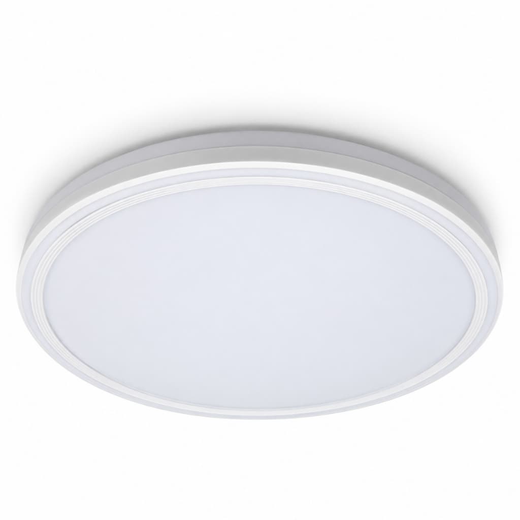 Plafon Led Moderno sobrepor 45w Redondo 3000k(Quente) 4000k(Neutra) 6500k(Frio) Tipo Genova Branco
