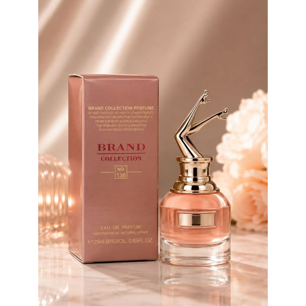 Perfume Feminino Brand Collection 25 ml136 Eau de Parfum 25ml Longa Duração Inspirado em Fragrância Importada