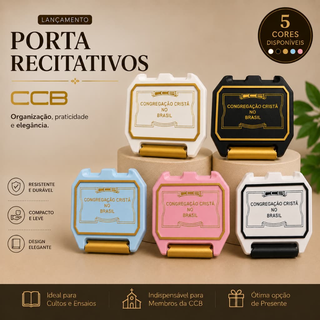 Porta/caixa recitativos - CCB