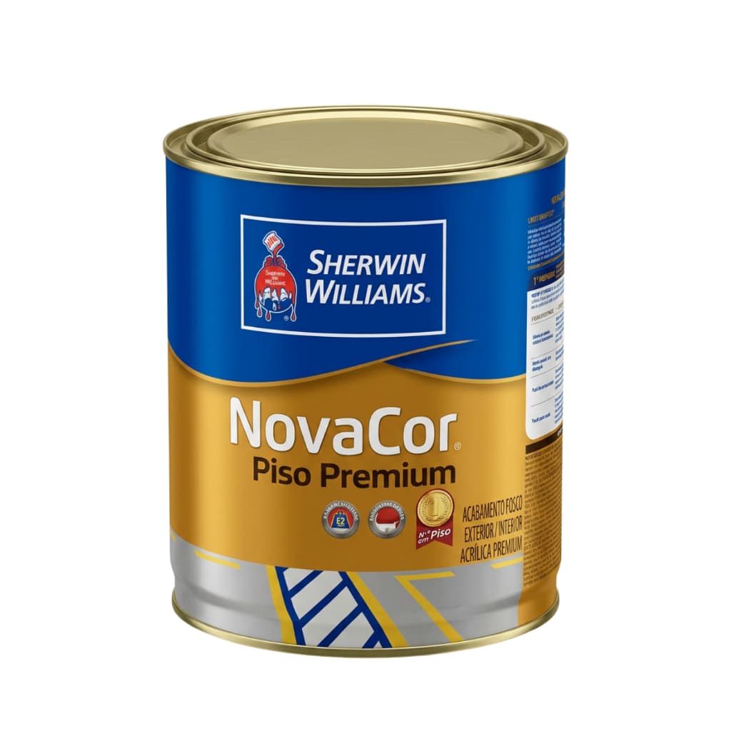 Tinta Piso Acrílico Premium Sherwin Willians Nova Cor 900ml