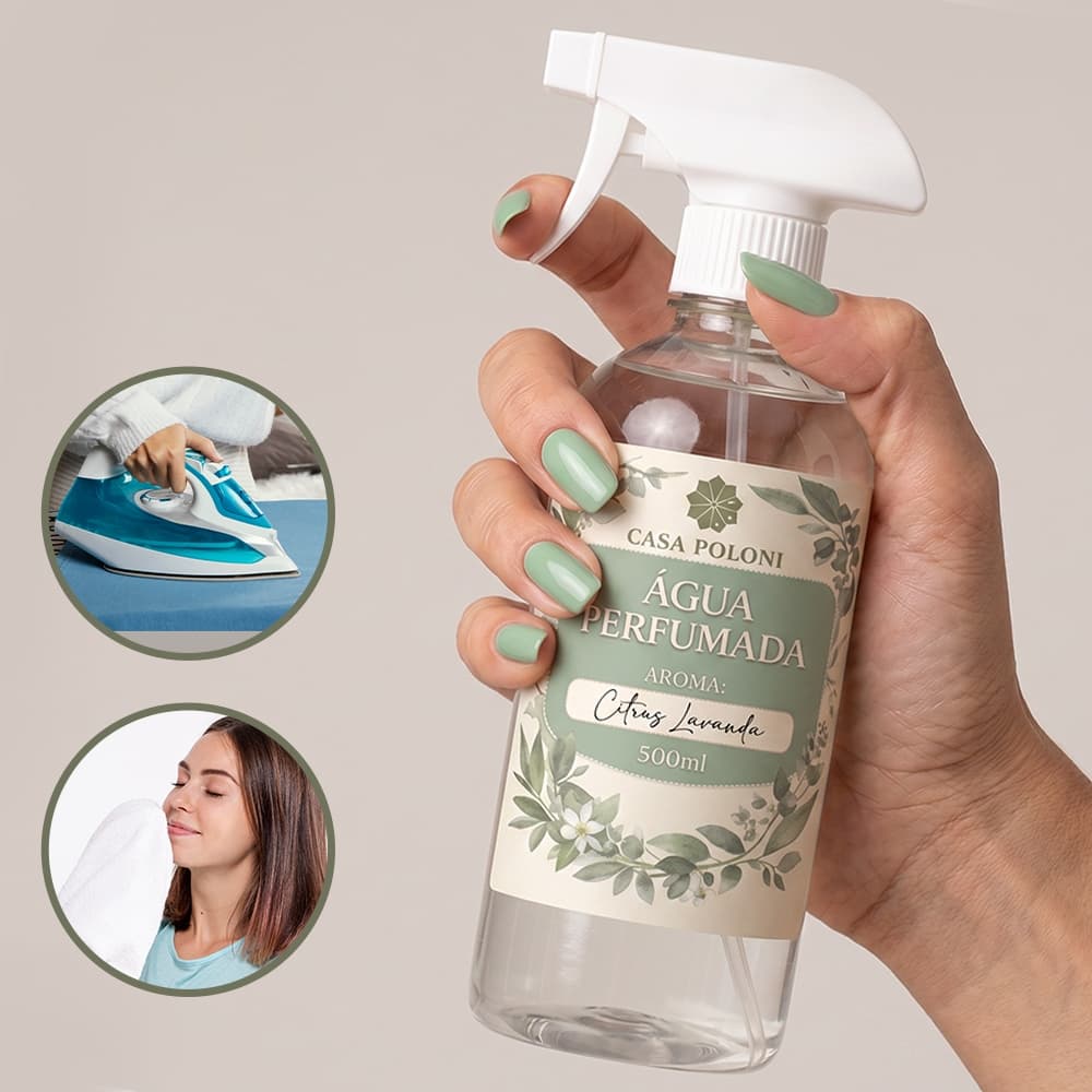 ✨ Água Perfumada Premium 500ml - para ambientes, roupas de cama, cortinas e estofados✨