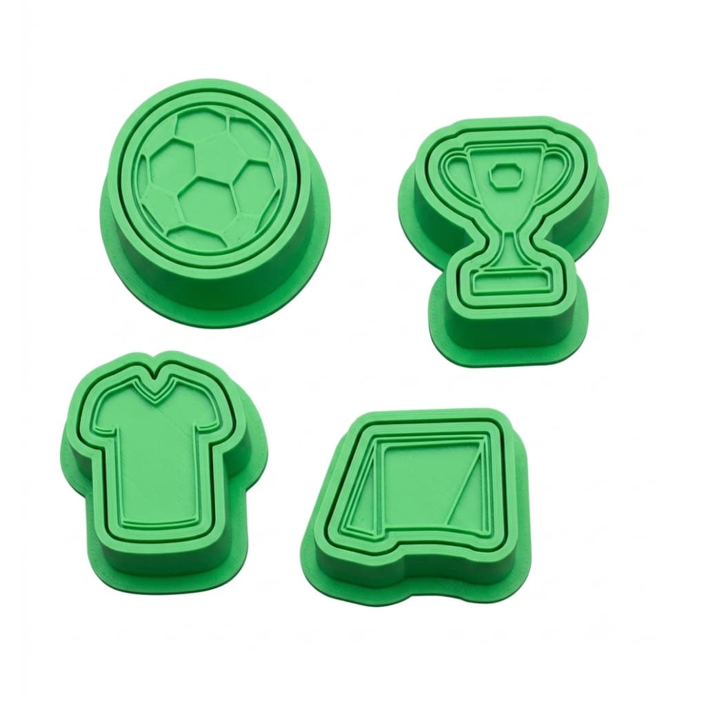 Ejetor Brigadeiro Futebol Kit Marcador De Doces E Modelador Camisa Bola Festa Infantil Carimbo de brigadeiro