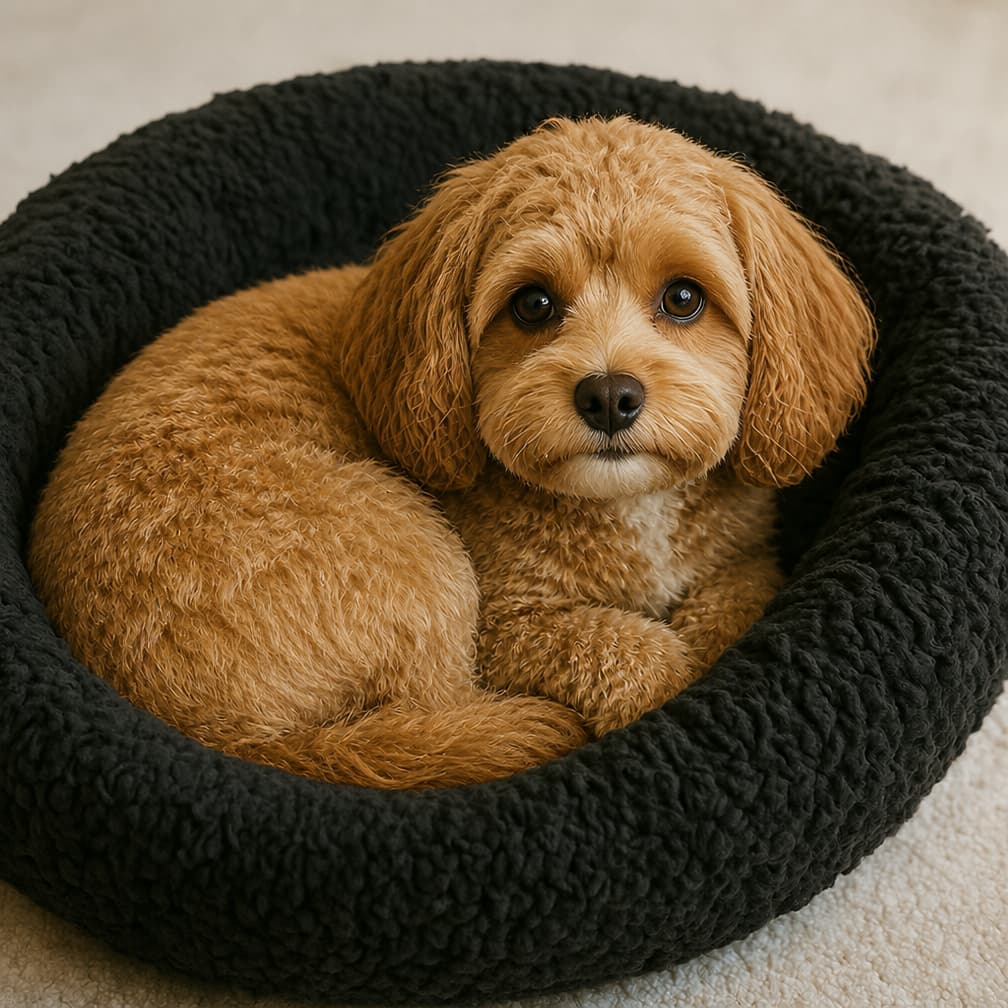 Cama para frio inverno Cachorro ou Gato Sherpa Premium 60x60