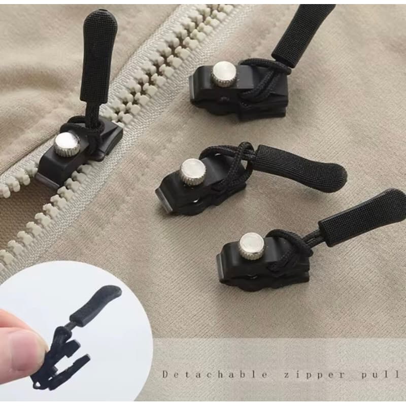 Zipper Reparo Instantâneo Destacável Reparador De Zíper Removível tamanho MEDIO