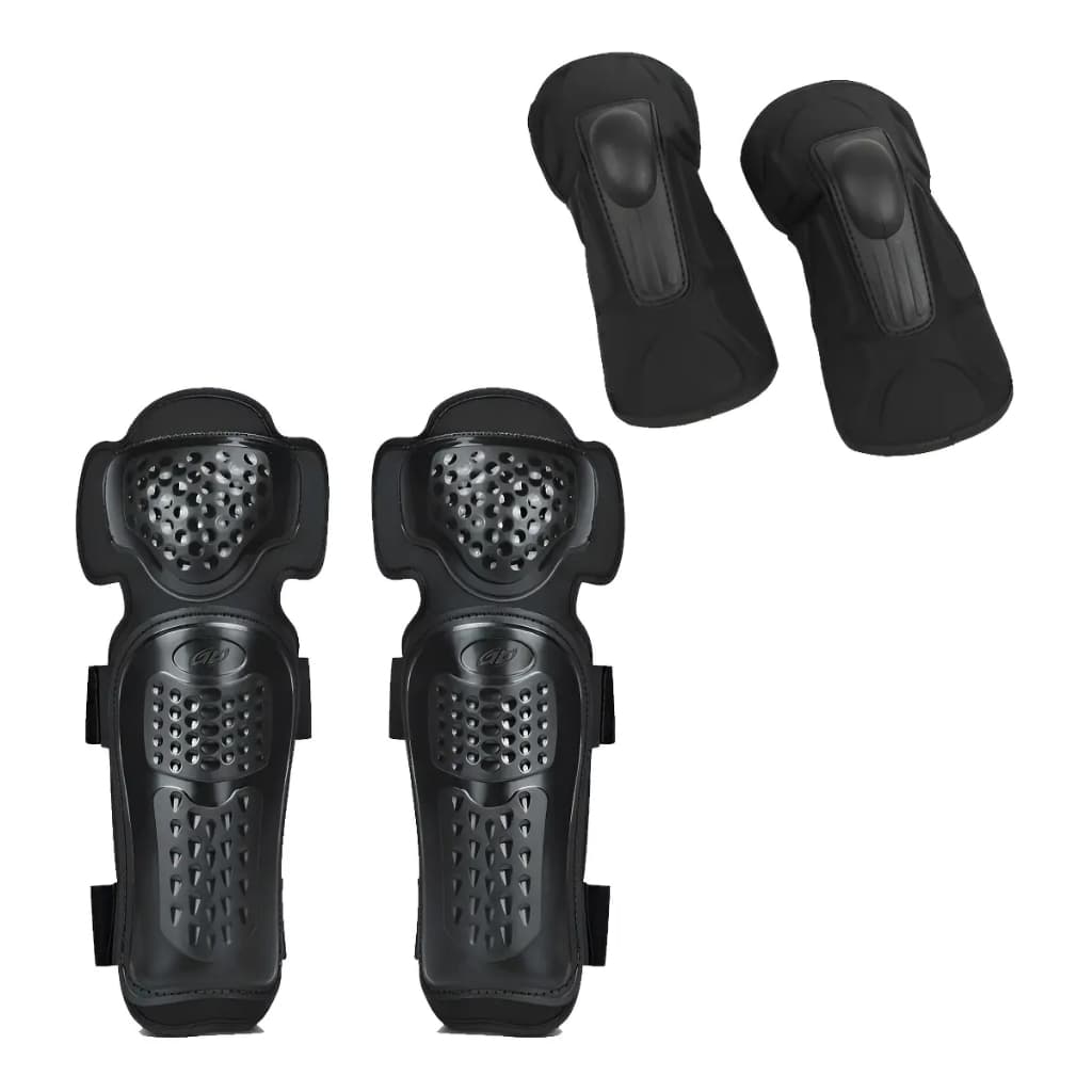 Kit Joelheira E Cotoveleira Pro Tork Titanium Articulada Trilha M