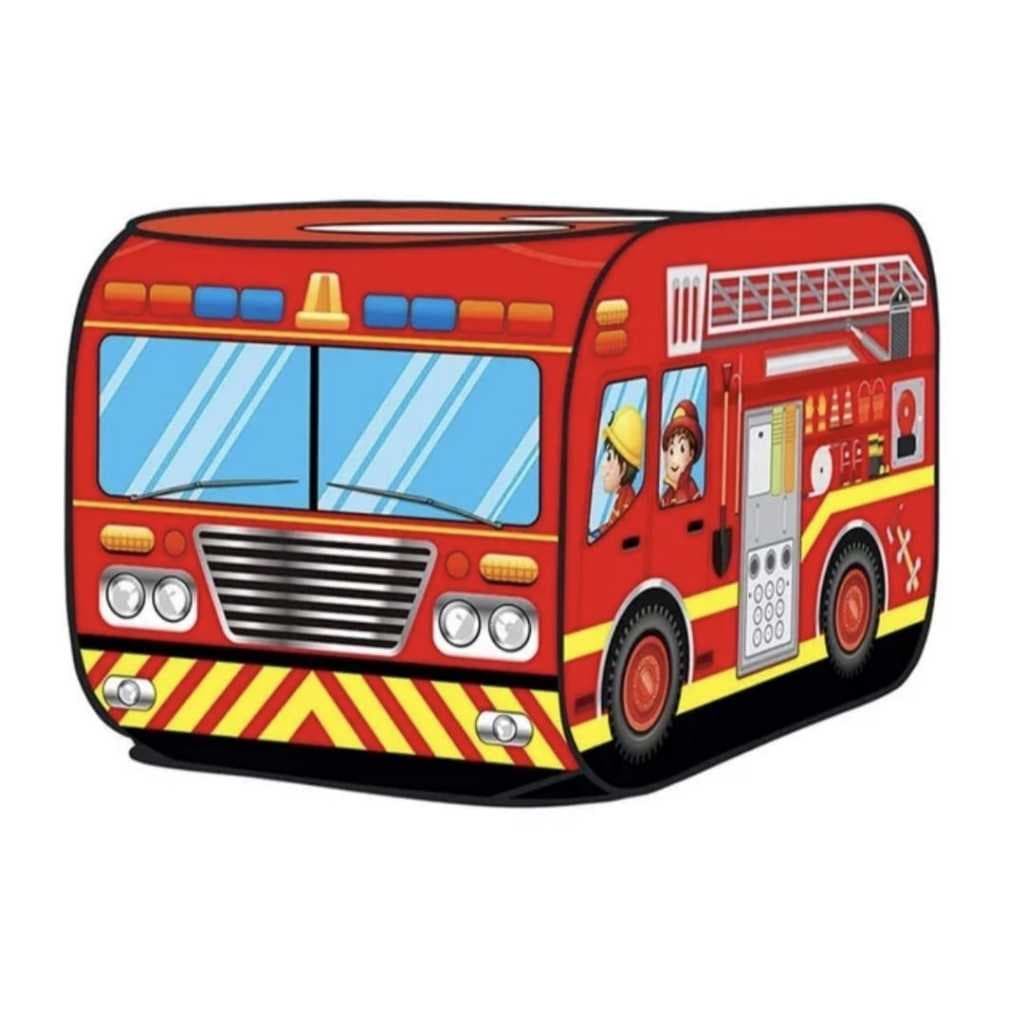 Barraca Infantil Carrinho De Bombeiro