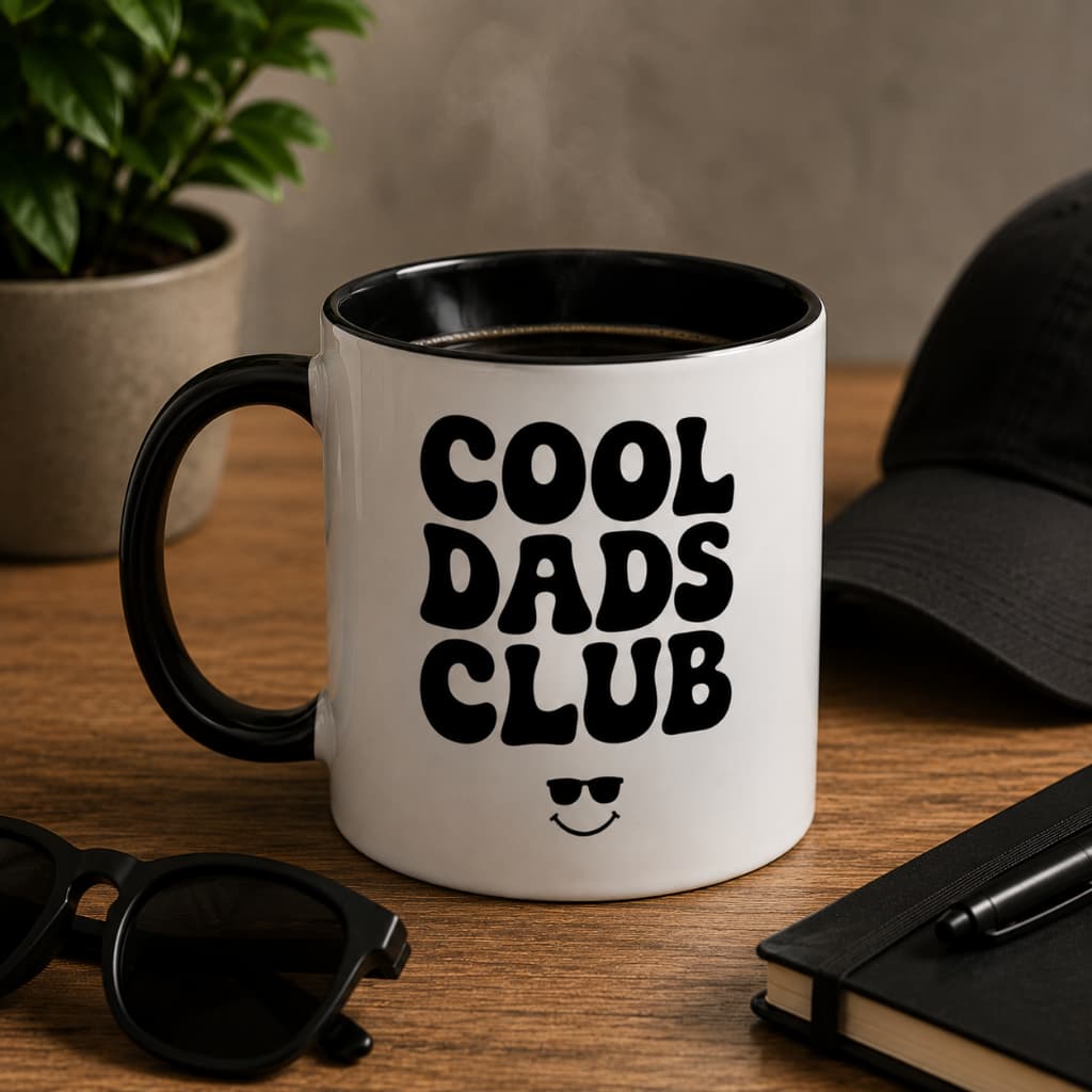 Caneca Cool Dads Club – Presente Criativo para Pais Estilosos | Dia dos Pais 325ml