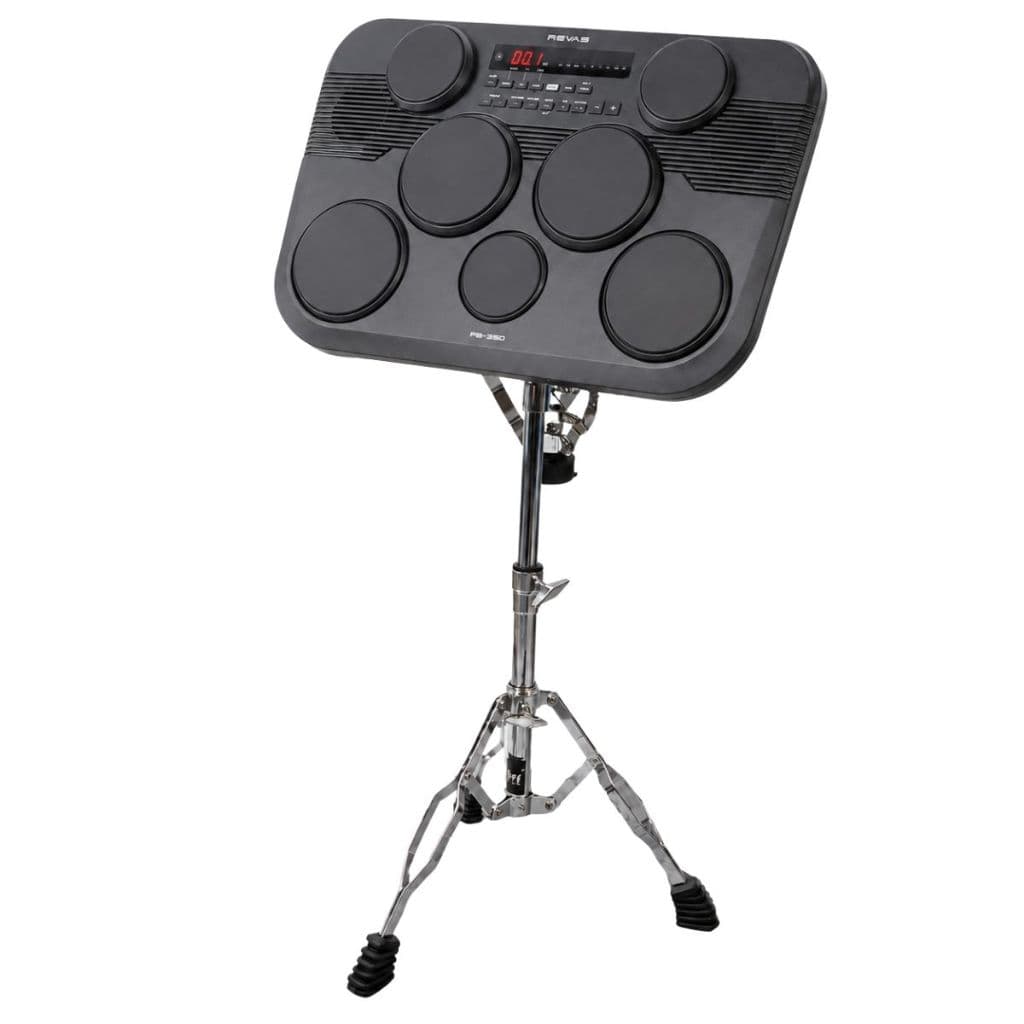 Kit Bateria Eletrônica Roland Revas PB350 7 Pads + Suporte