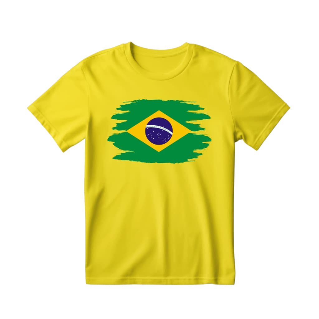 Camiseta DTF Copa do Mundo Torcida Seleção Brasileira