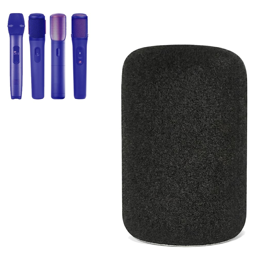 Capinha Espuma Pop Filter Compatível com Microfones PartyBox On-The-Go, Encore e EasySing