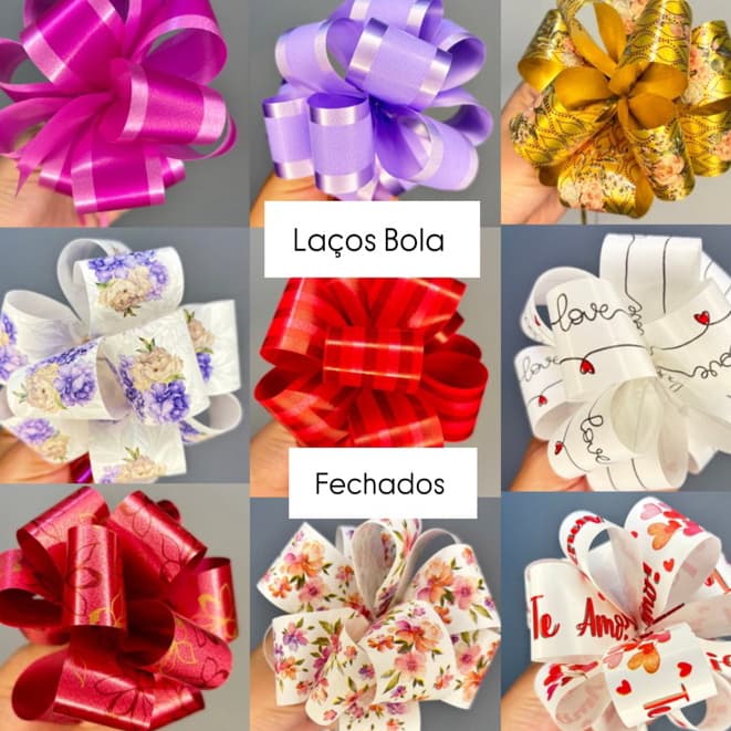 Combo 20 laços Bola sortidos