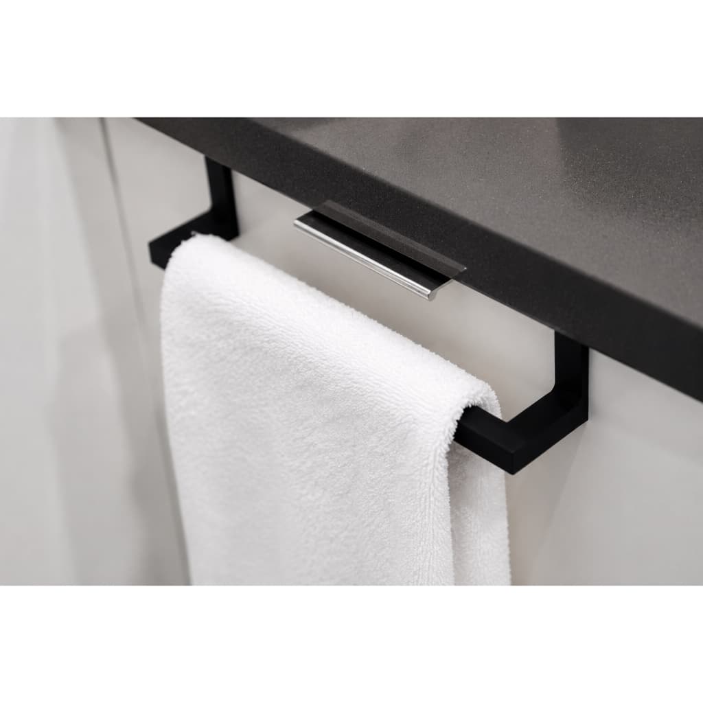 Suporte para Toalha de Mão Moderno | Porta Toalha para Banheiro | Decorativo e Funcional