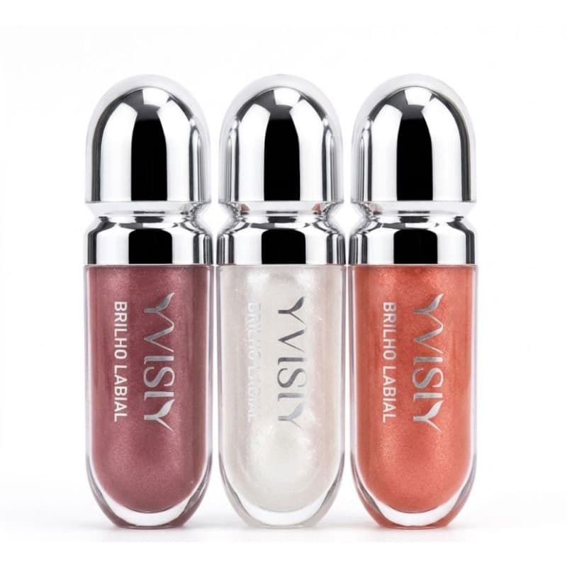 kit 3 Brilho Labial Baton