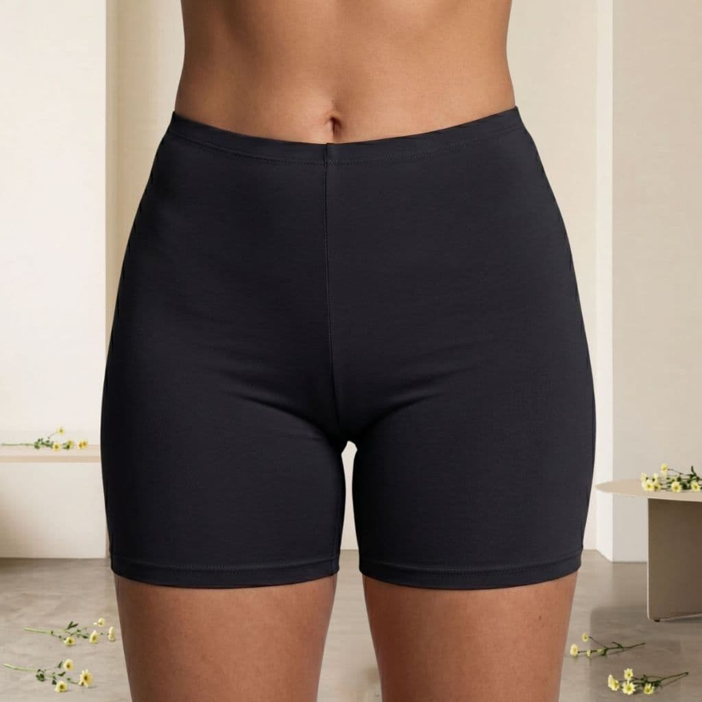 Short Feminino Segunda Pele Anágua Antiatrito Confortável Dia A Dia Básico Moda Casual