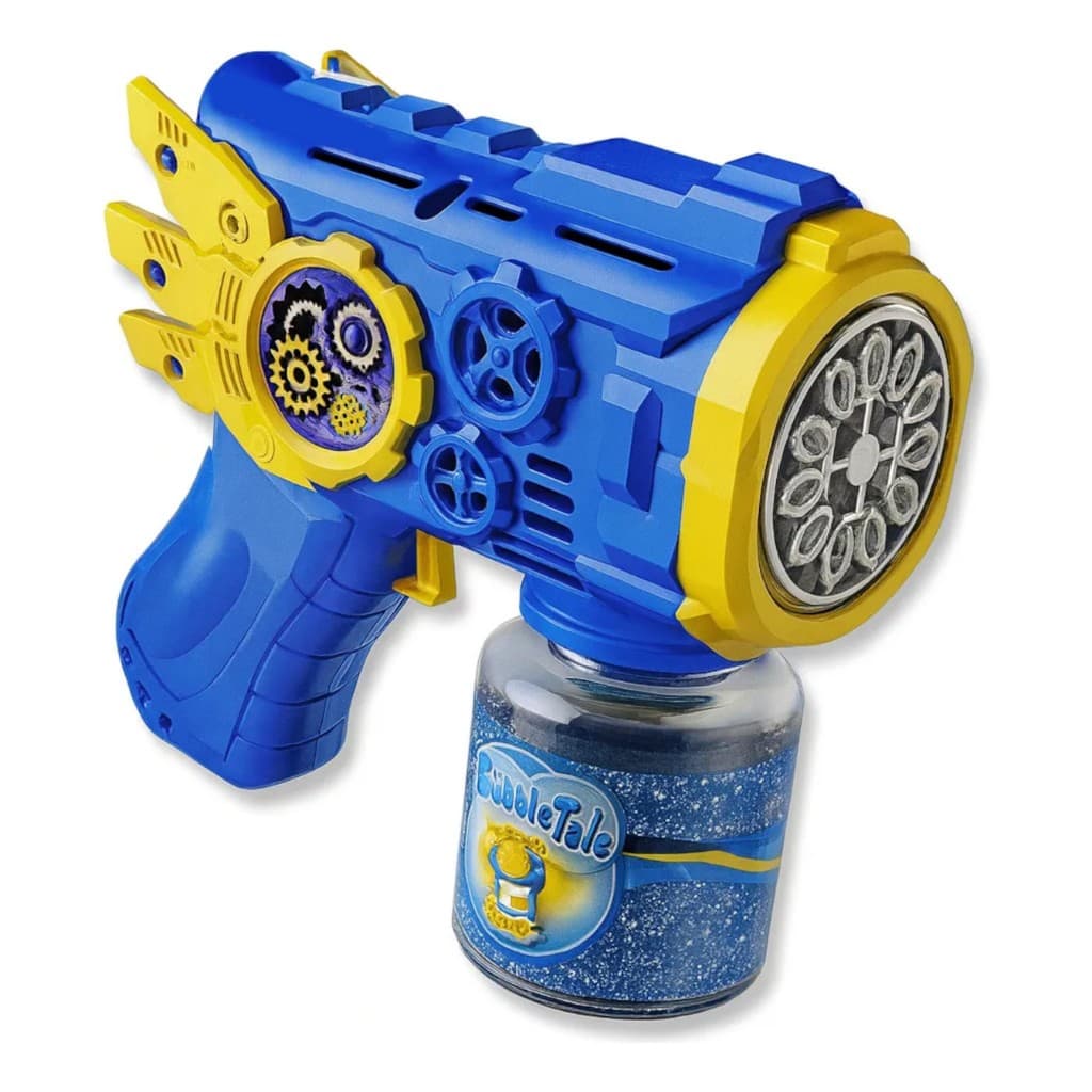 Brinquedo Maquina Bolha De Sabão Pistola Automática C/ Luz