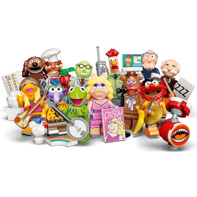 Lego 71033 - The Muppets - Serie Completa com as 12 Minifiguras - Lego The Muppets