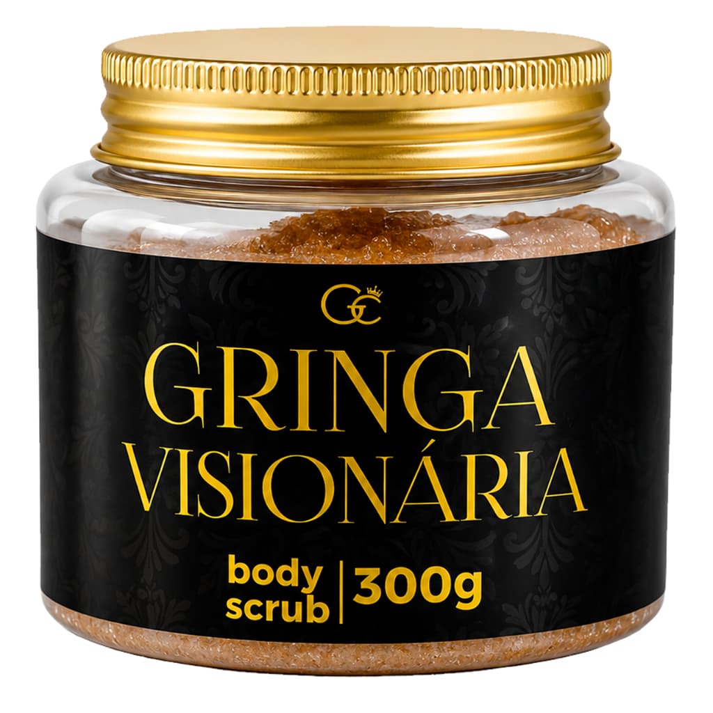 Body Scrub Gringa Visionária 300g - Gringa Cheirosa