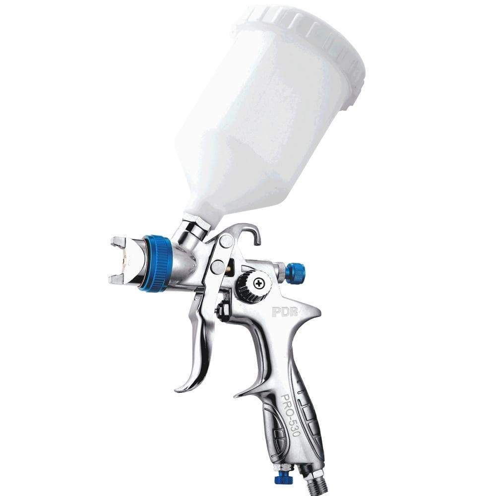 Pistola de Pintura Gravidade Hvlp Caneca Plastica 600ML 1,3MM Pdr PRO530