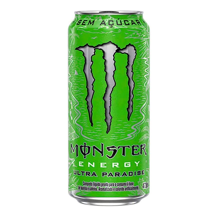 Energético Monster Energy Ultra Paradise Sem Açúcar 473ml LATA CHEIA/ULTIMO LOTE /RARO
