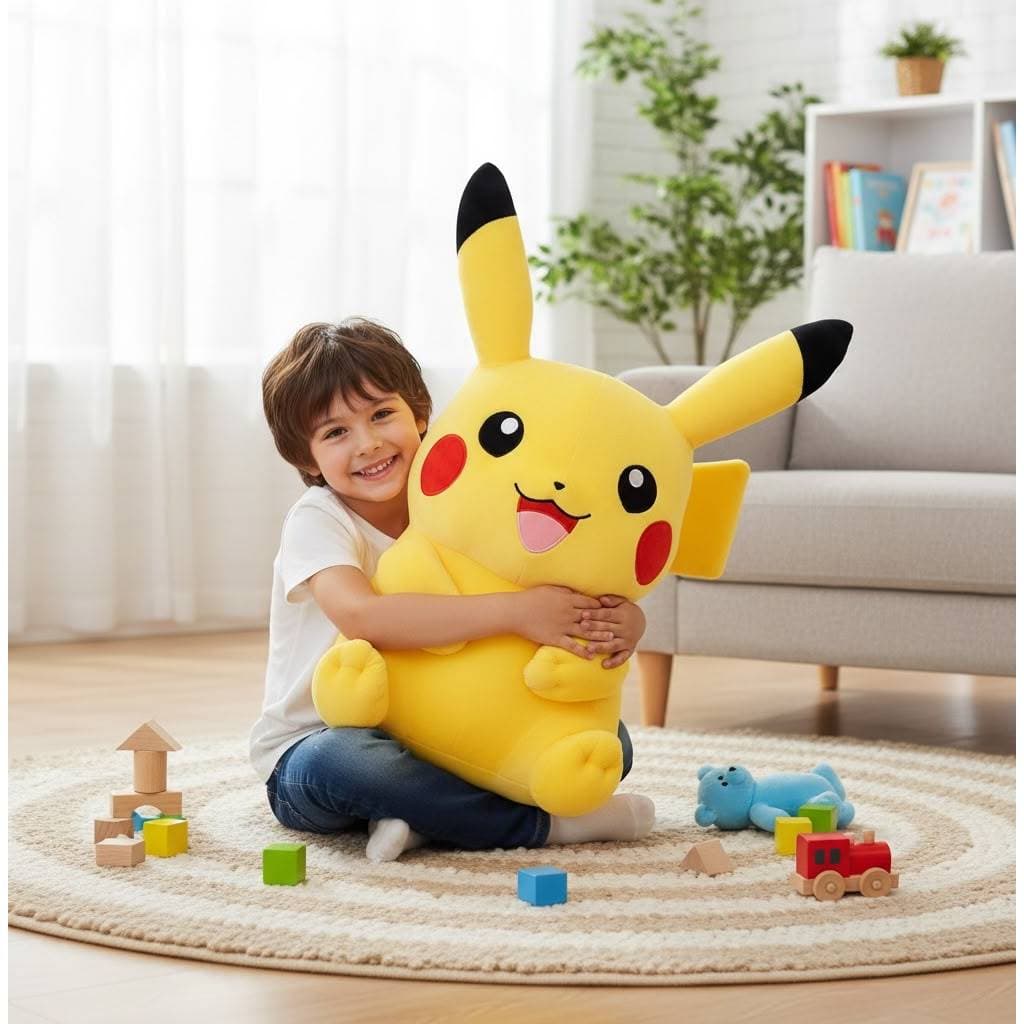 Pelúcia Pikachu Pokémon  Gigante 95cm  Antialérgico