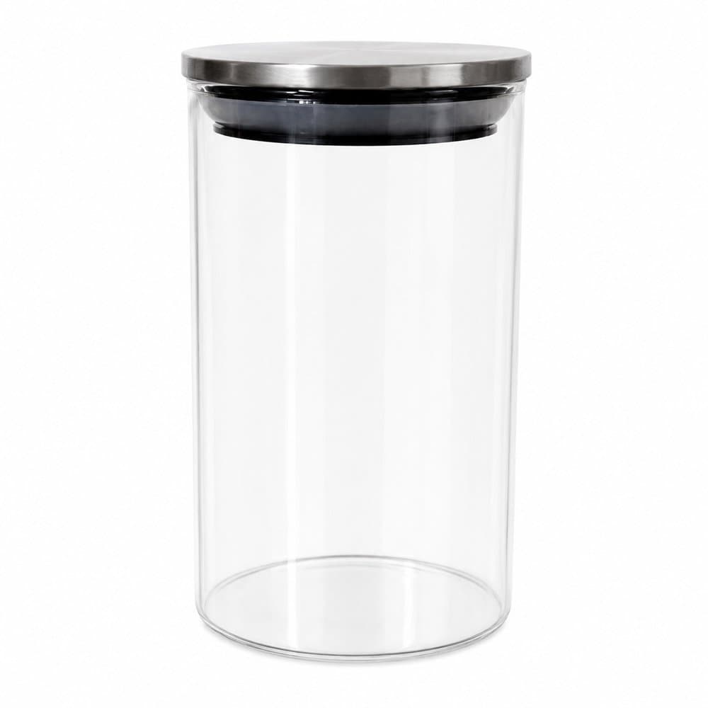 Pote Hermético Redondo Com Tampa de Inox 1,1 Litros