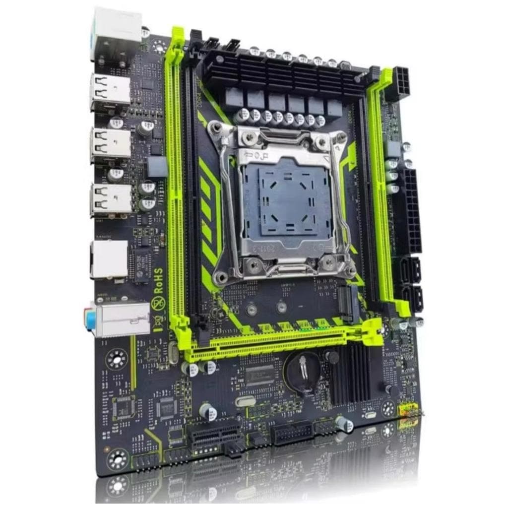 PLACA MÃE ZSUS X99 + PROCESSASDOR INTEL XEON E5-2630 v4, DDR4.