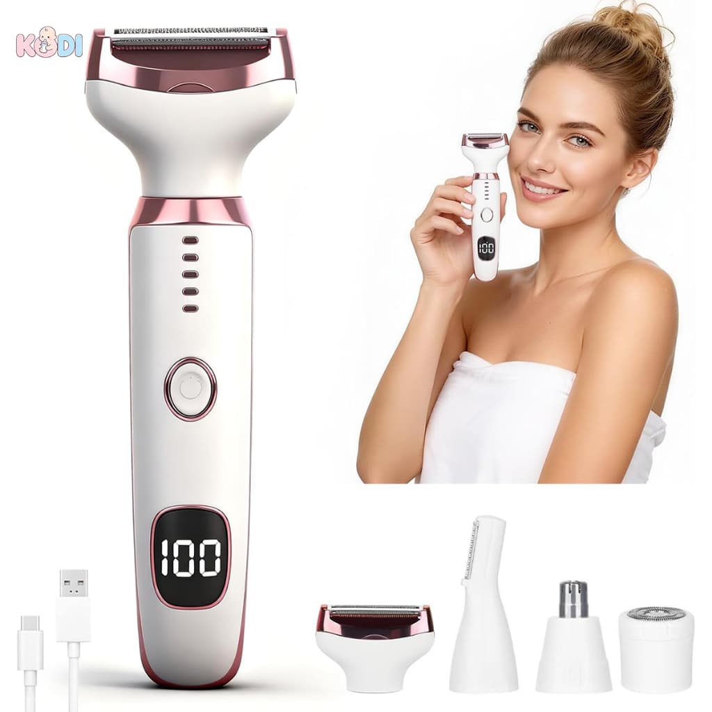 Aparador Barbeador Removedor Multi-funcional 5 Em 1 De Axila Pêlos Sobrancelha El/Depilador Feminino Lady Shaver--M7