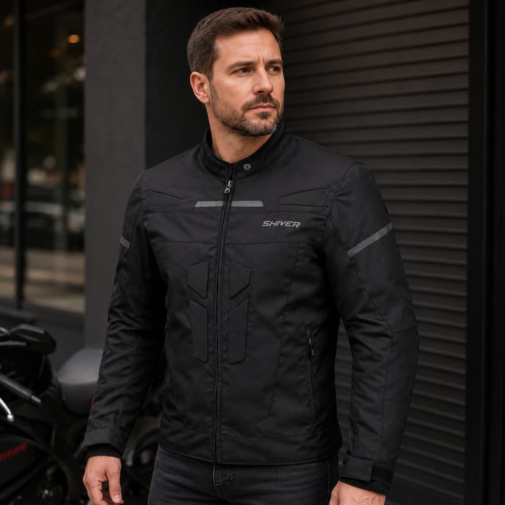 Jaqueta Shiver Urban Proof Unissex Impermeável P/Moto Motoqueiro Motociclista Proteção Chuva e Frio
