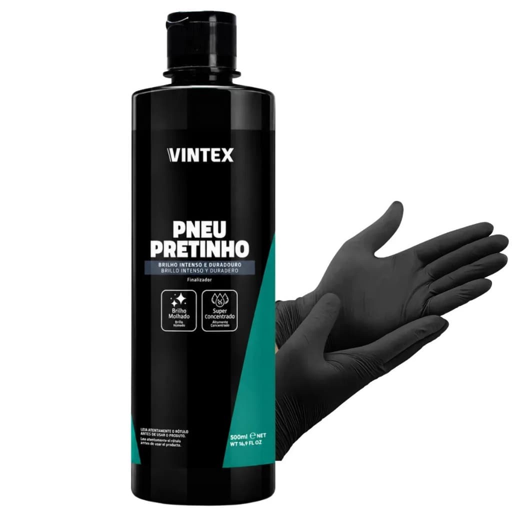 Pneu Pretinho Vintex Produtos Vonixx Brinlhante 500ml