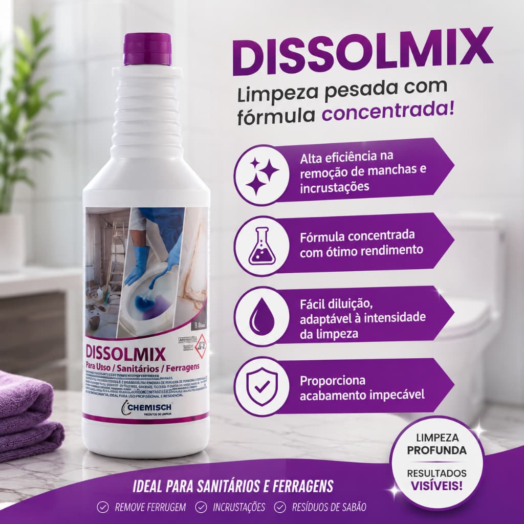 Detergente Limpa Vaso Sanitários