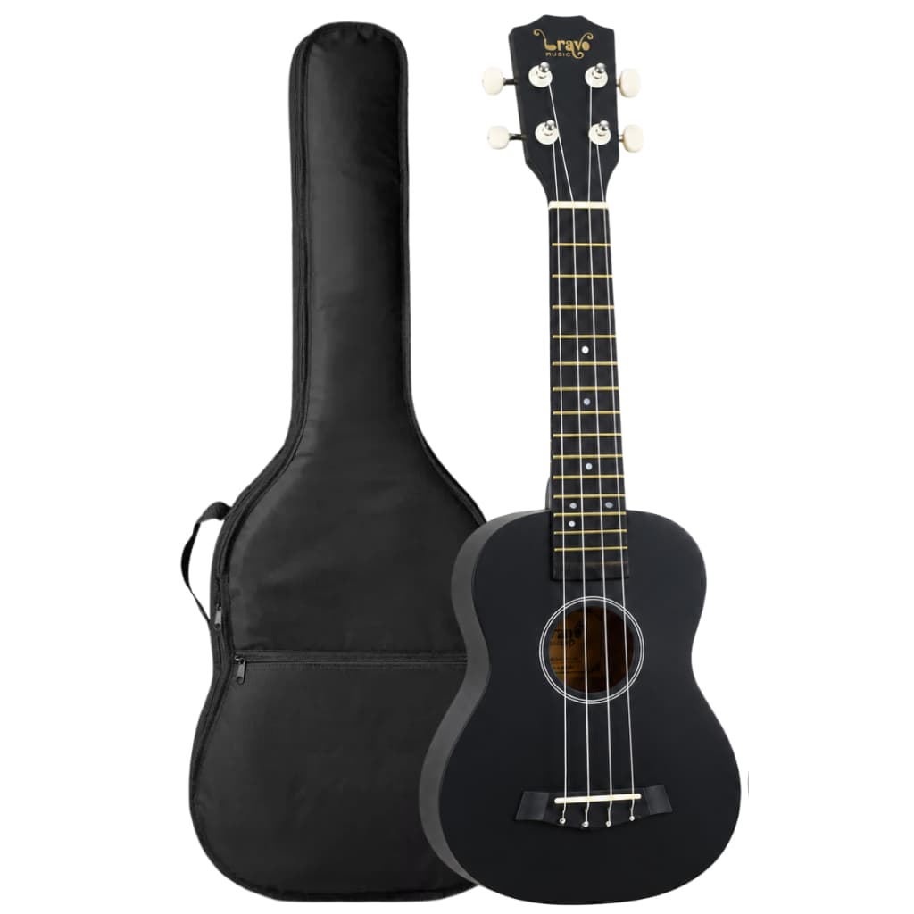 Ukulele Soprano Bravo Music Buk121 21 Polegadas Nylon