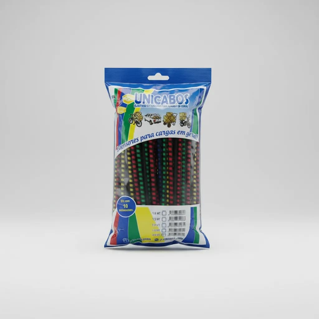 Elásticos Bagageiro Ponta de Ferro Para moto e carga fan titan elásticos com 10