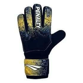 LUVA GOLEIRO JUVENIL PENALTY DELTA 1 XXIII PRETO DOURADO JOGA JUNTO