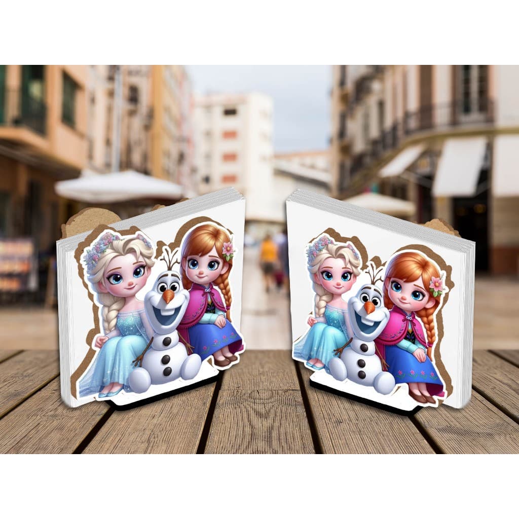 Kit 10 Centro de Mesa Porta Guardanapo FROZEN