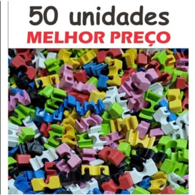 peça , clip, enfeite adaptador moto cabo, freio, organizador kit com 50 pcs