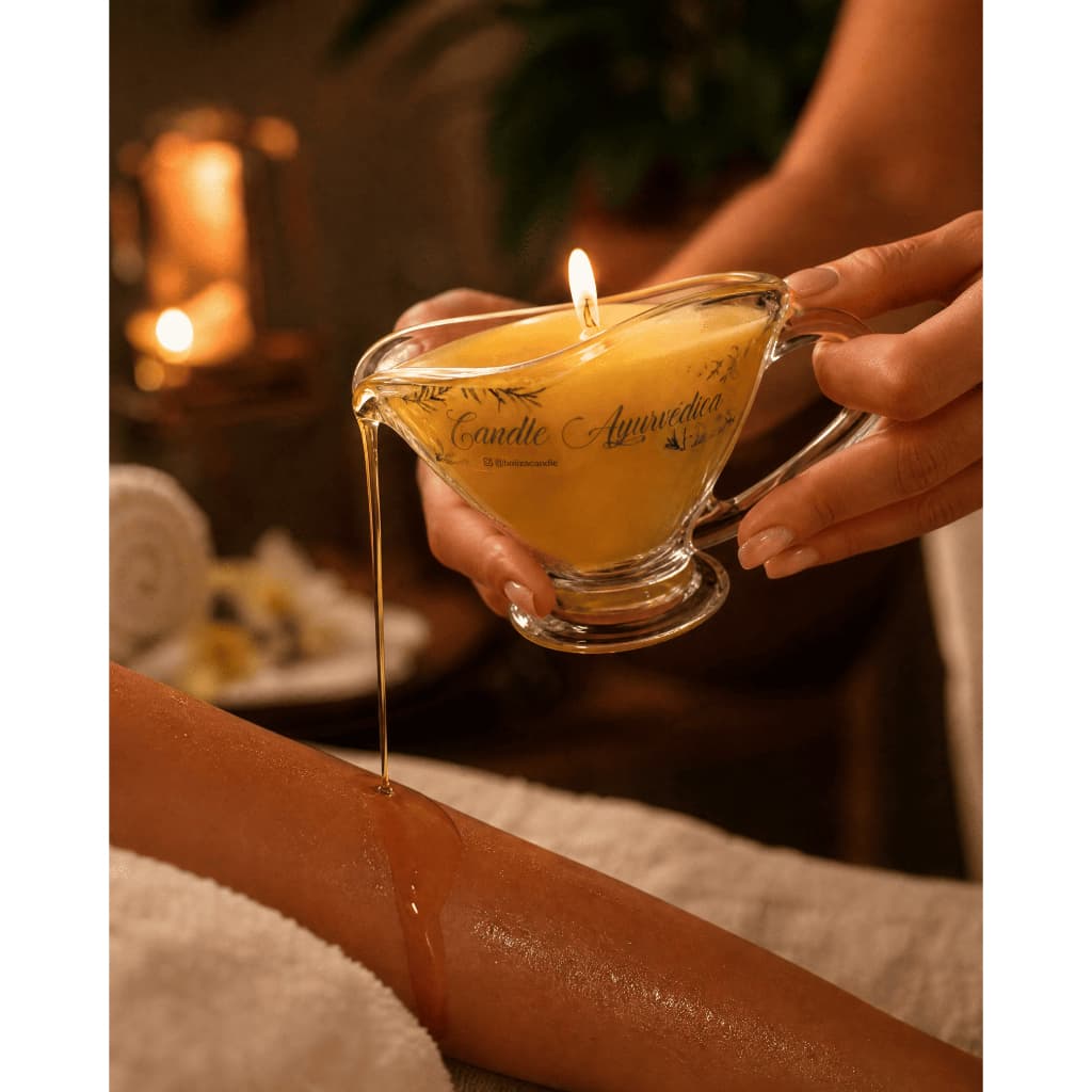 Vela para massagem terapêutica