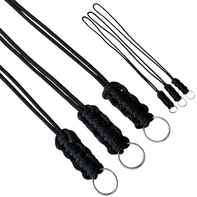 Kit 3 Cordões Trançados para Chaves – Premium para Moto e Carro