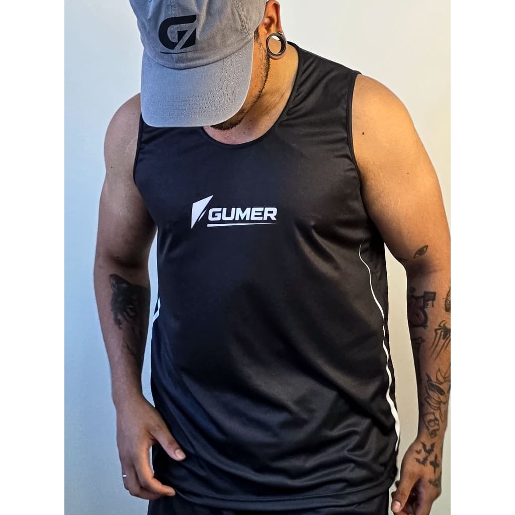 REGATA DRY FIT  PRETA Conforto que veste do G1 ao G5