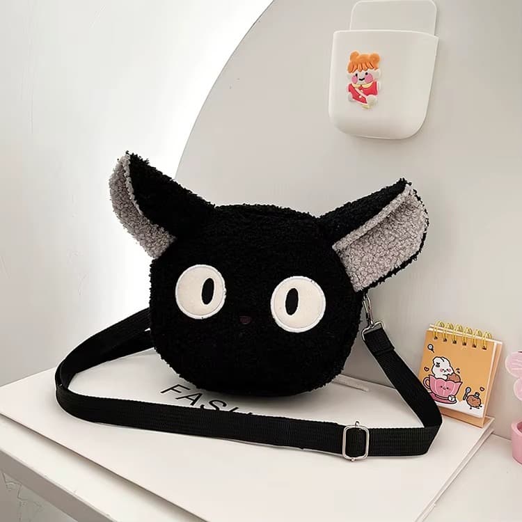 Bolsa Gato Jiji Studio Ghibli Transversal Pelucia Anime Kiki Delivery Cosplay
