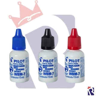 TINTA RECARGA PARA CANETA MARCADOR DE QUADRO BRANCO WBM-7 PILOT