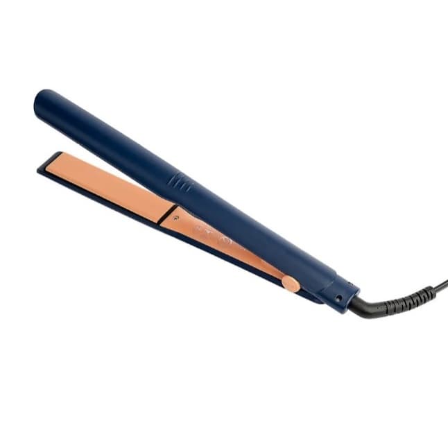 Prancha Taiff Gloss Blue Perfil Cerâmico Bivolt Original 5 Temperaturas Cabo Giratório Profissional