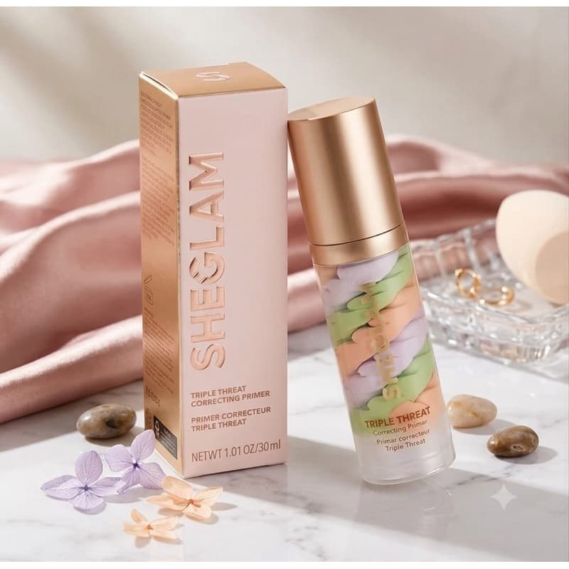 Sheglam Primer Triplo De Correção 3 em 1 Aniversário Festas