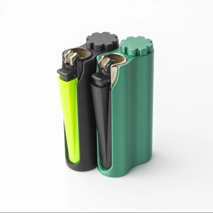 Estojo para Isqueiro Clipper com Compartimento | Porta Isqueiro Organizador ideal para acampamentos