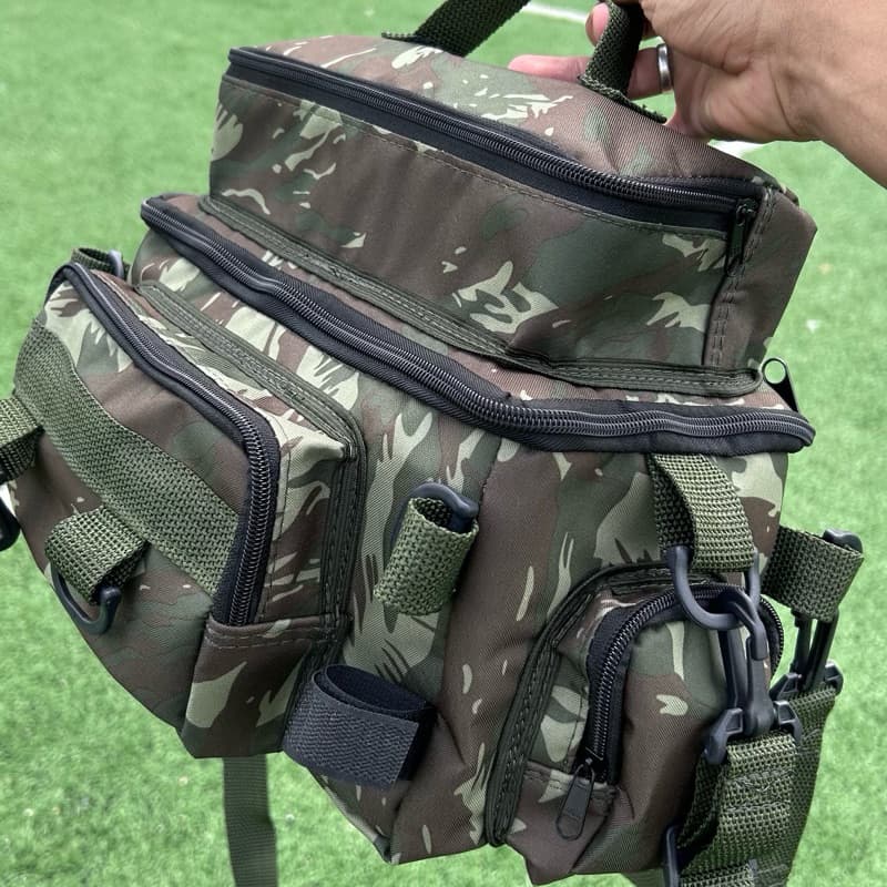 Bolsa pesca impermeável Camuflado Batalhão