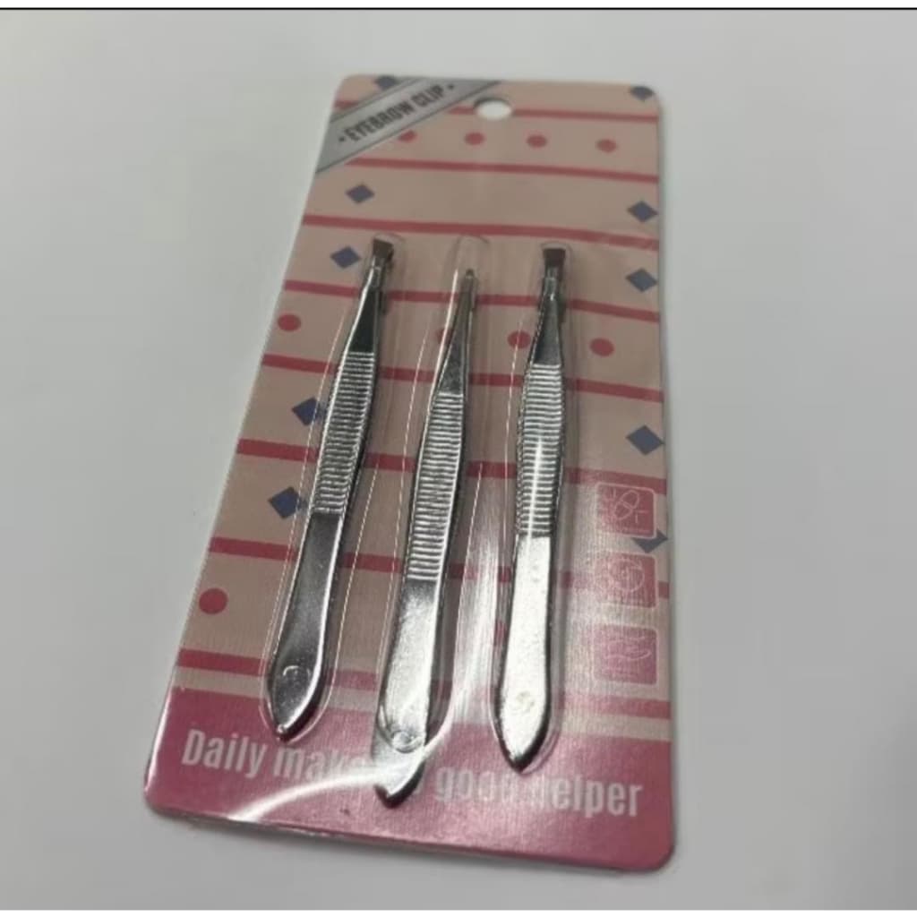 EYEBROW CLIP- Kit de Pinças para Sobrancelha – 3 Peças