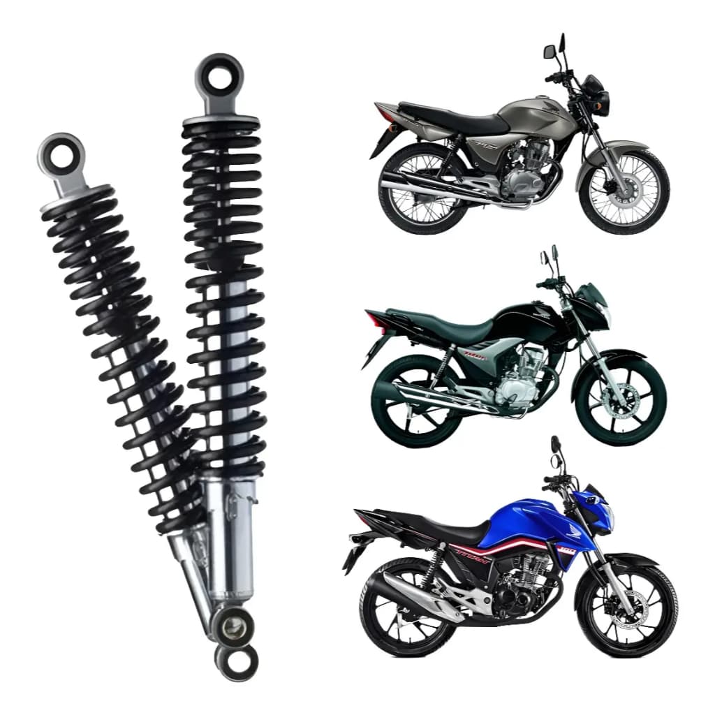 Par Amortecedor Cg/Titan/Fan/Start/Cargo 125/150/160 Todos os Anos SAKAMAX