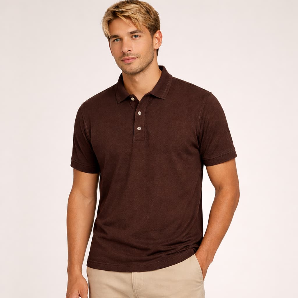 Camiseta Gola Polo Piquet Masculina Algodão Premium